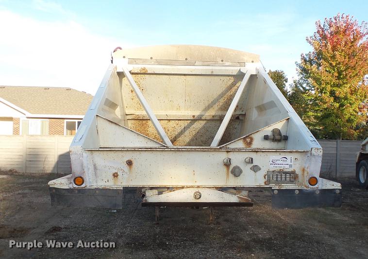 image for item DB8076 1999 bottom dump trailer