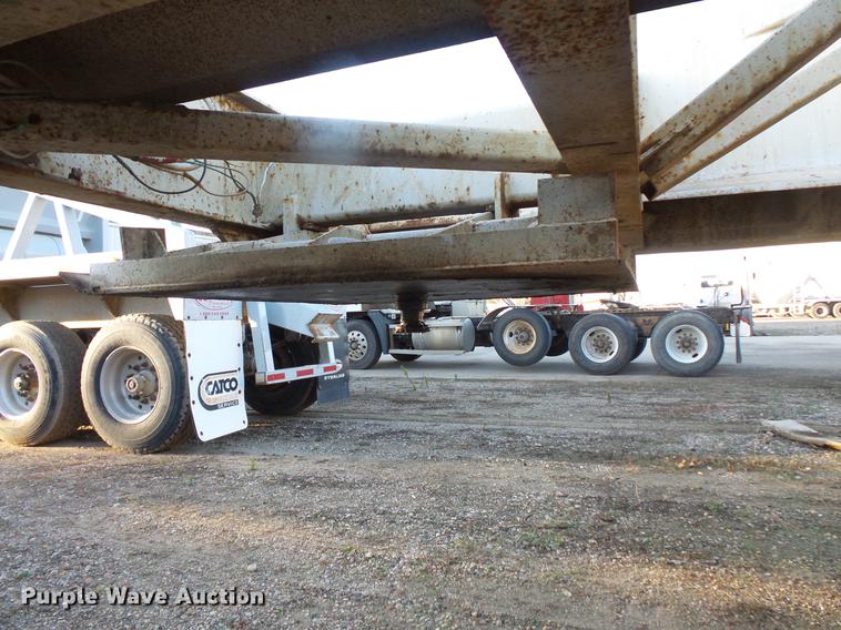 image for item DB8076 1999 bottom dump trailer