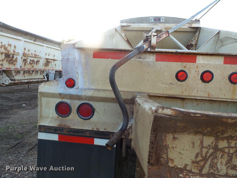 image for item DB8076 1999 bottom dump trailer