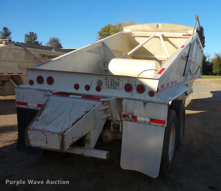 image for item DB8077 1999 Corn Belt bottom dump trailer