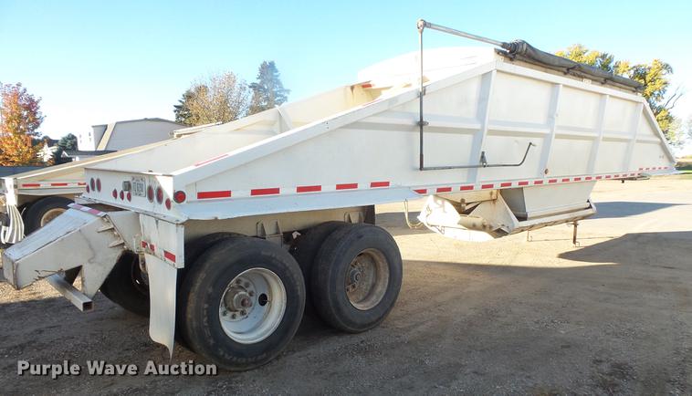 image for item DB8077 1999 Corn Belt bottom dump trailer