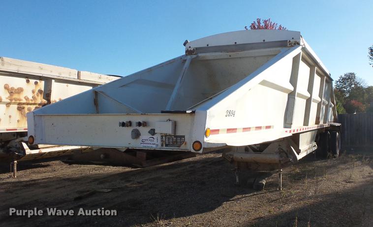 image for item DB8078 1999 Corn Belt bottom dump trailer