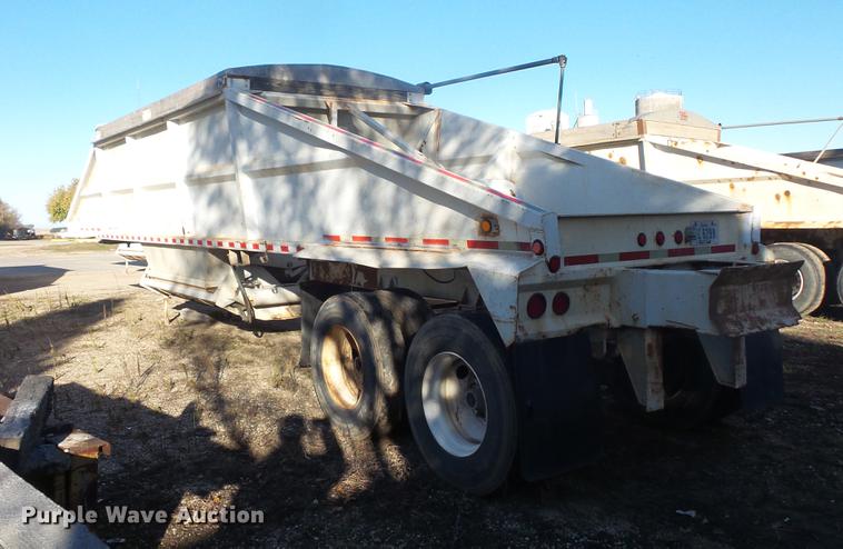 image for item DB8078 1999 Corn Belt bottom dump trailer