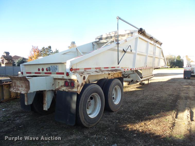 image for item DB8078 1999 Corn Belt bottom dump trailer