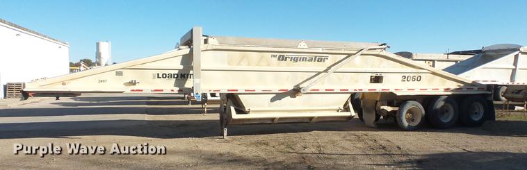 image for item DB8079 1994 Load King bottom dump trailer