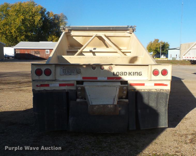 image for item DB8079 1994 Load King bottom dump trailer