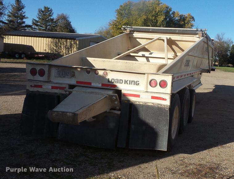 image for item DB8079 1994 Load King bottom dump trailer