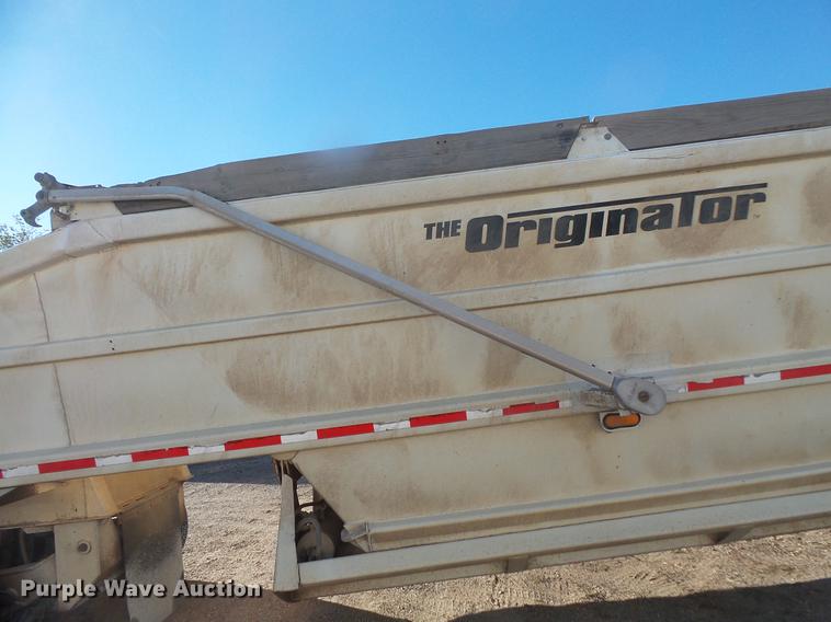 image for item DB8079 1994 Load King bottom dump trailer