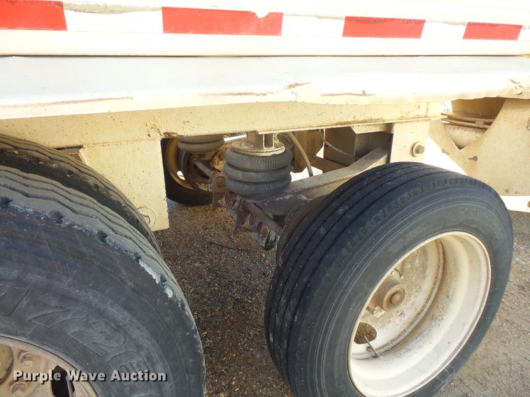 image for item DB8079 1994 Load King bottom dump trailer
