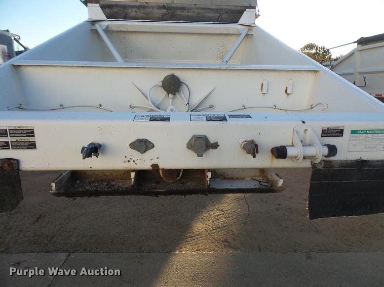 image for item DB8086 1985 Load King bottom dump trailer
