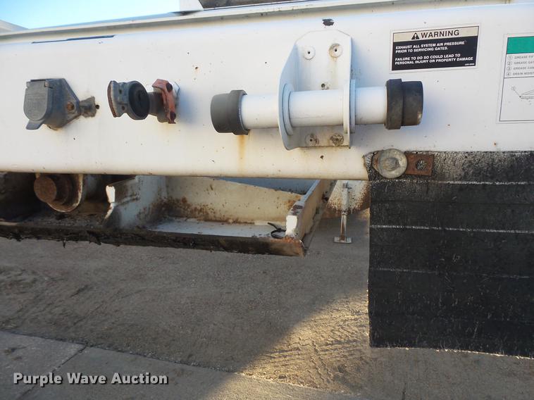 image for item DB8086 1985 Load King bottom dump trailer