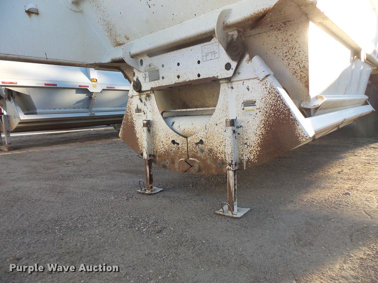 image for item DB8086 1985 Load King bottom dump trailer