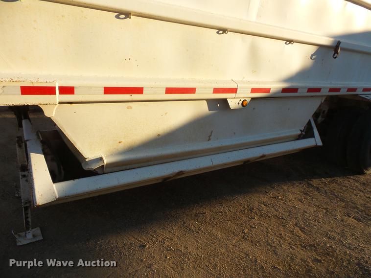image for item DB8086 1985 Load King bottom dump trailer