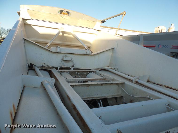 image for item DB8086 1985 Load King bottom dump trailer