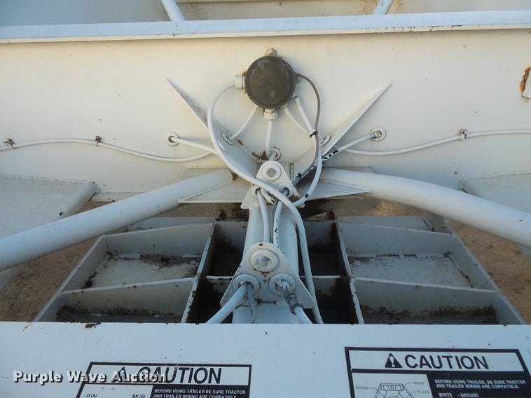 image for item DB8086 1985 Load King bottom dump trailer