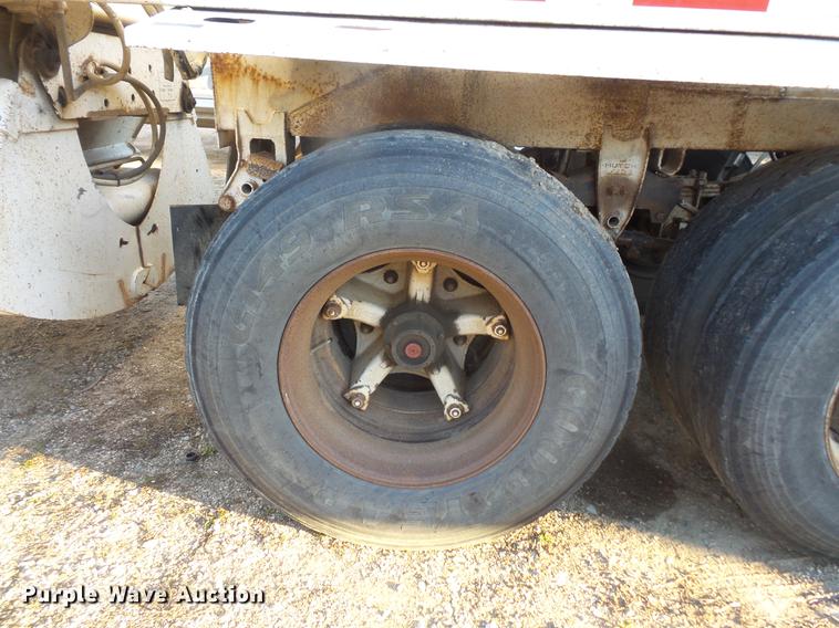 image for item DB8086 1985 Load King bottom dump trailer