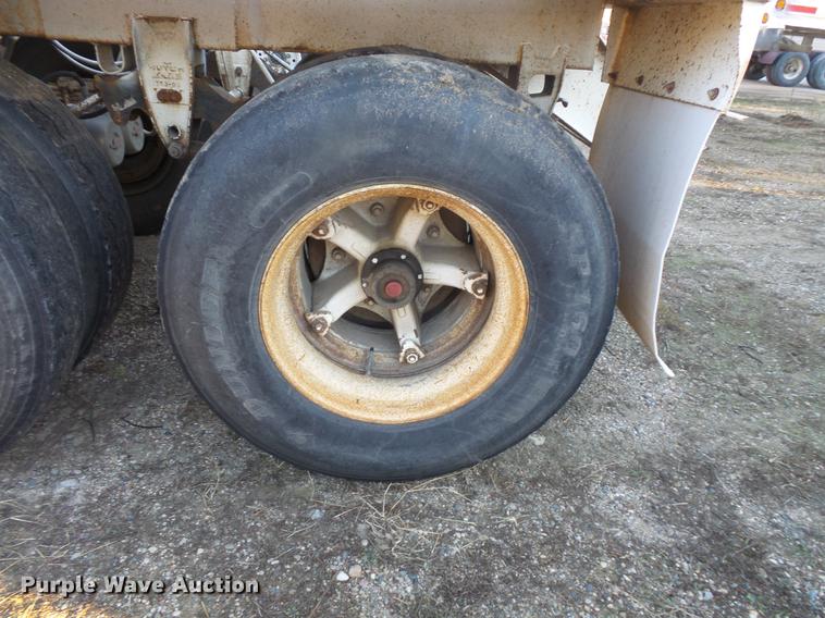 image for item DB8086 1985 Load King bottom dump trailer