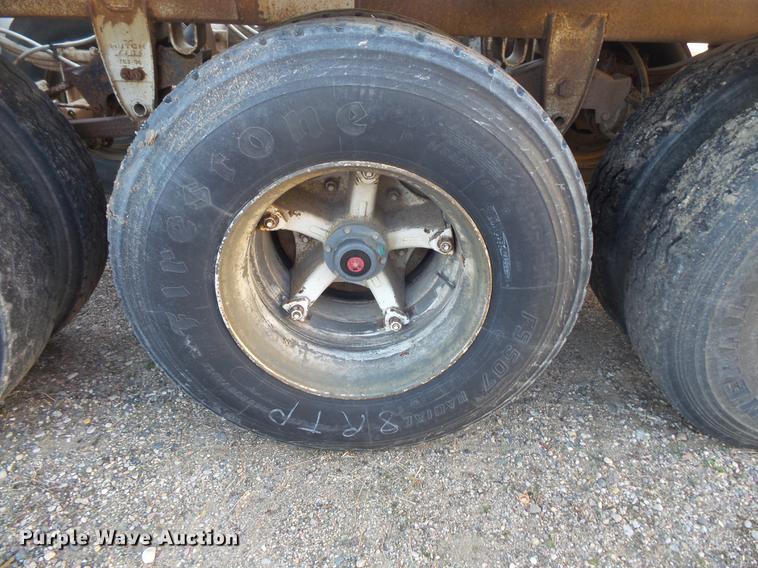 image for item DB8086 1985 Load King bottom dump trailer