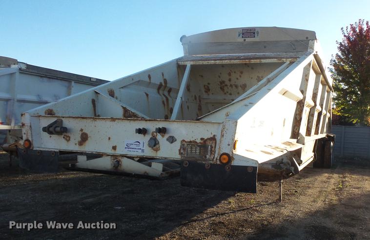 image for item DB8087 1999 Corn Belt bottom dump trailer