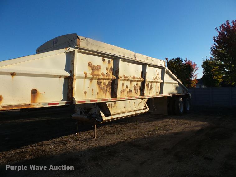 image for item DB8087 1999 Corn Belt bottom dump trailer