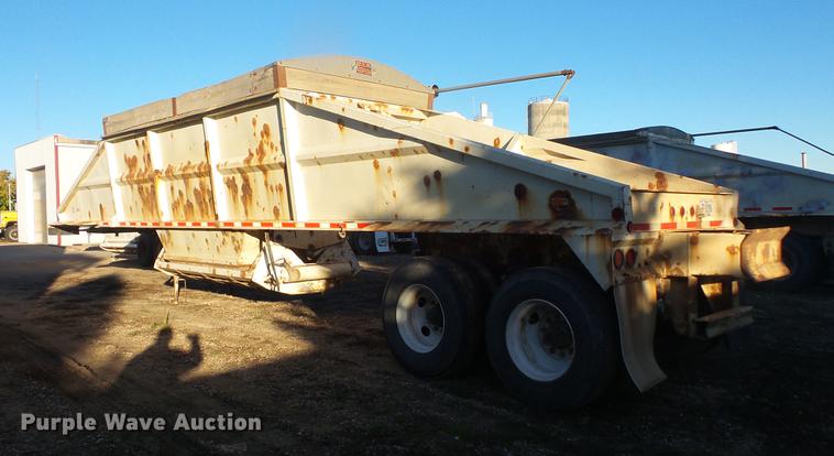 image for item DB8087 1999 Corn Belt bottom dump trailer
