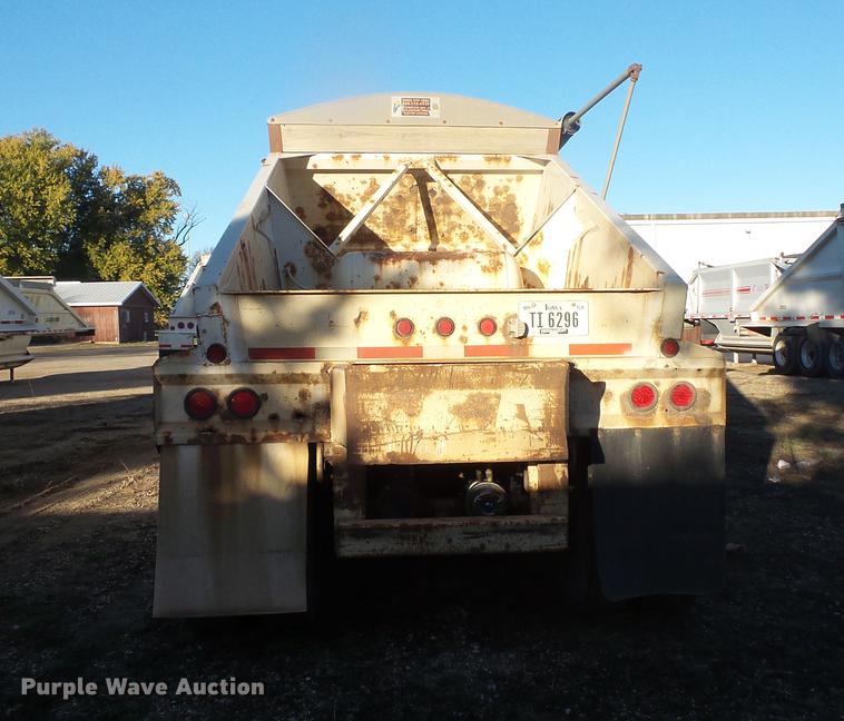 image for item DB8087 1999 Corn Belt bottom dump trailer