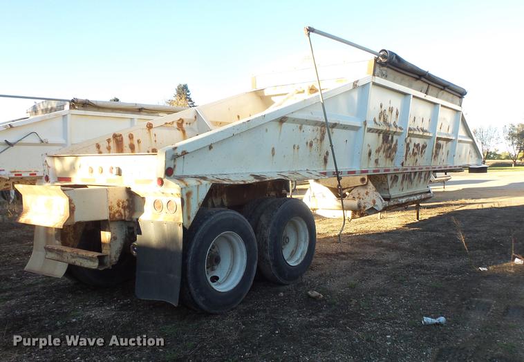 image for item DB8087 1999 Corn Belt bottom dump trailer