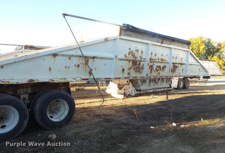 image for item DB8087 1999 Corn Belt bottom dump trailer