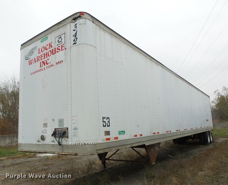 image for item DB9955 1998 Pines dry van trailer