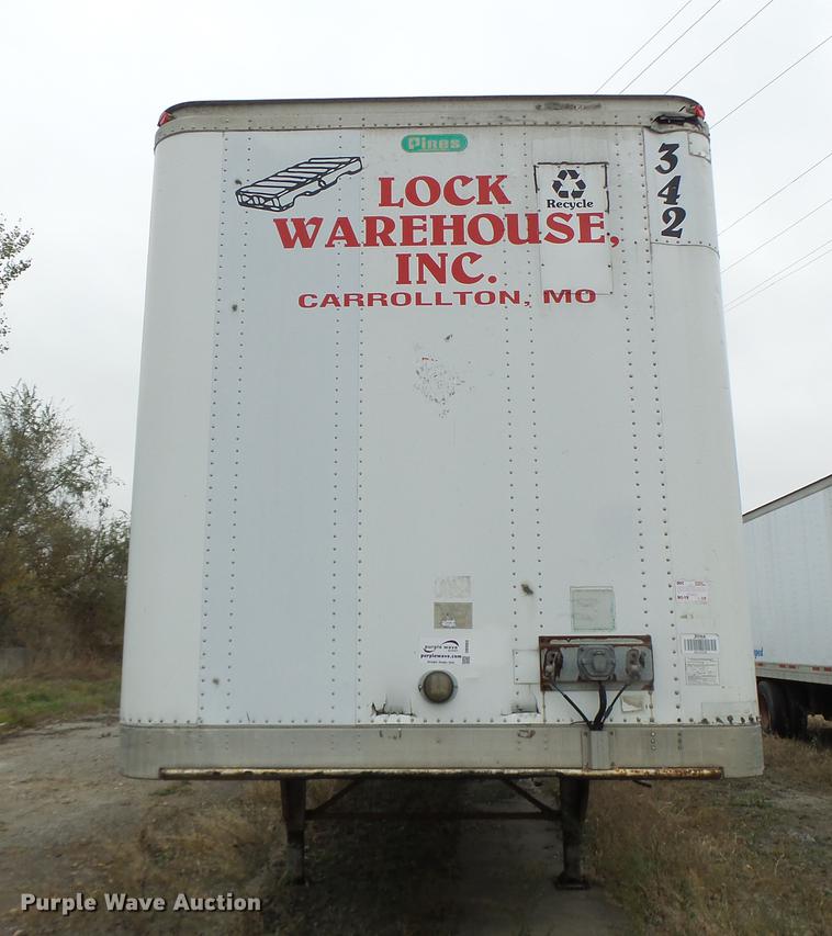 image for item DB9955 1998 Pines dry van trailer