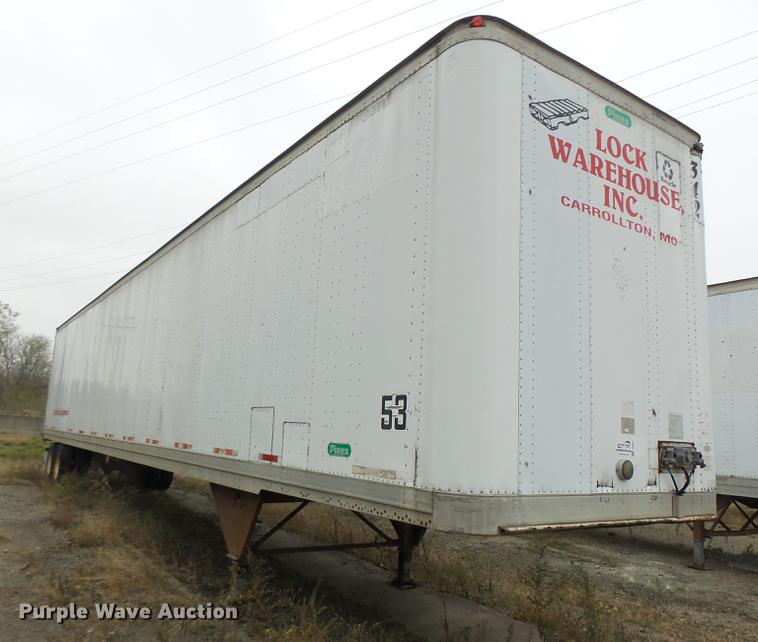 image for item DB9955 1998 Pines dry van trailer
