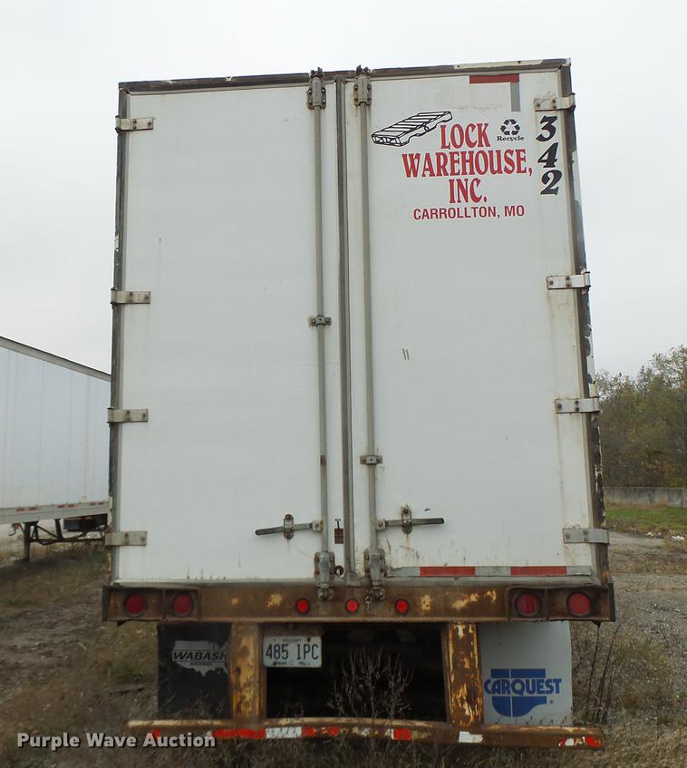 image for item DB9955 1998 Pines dry van trailer