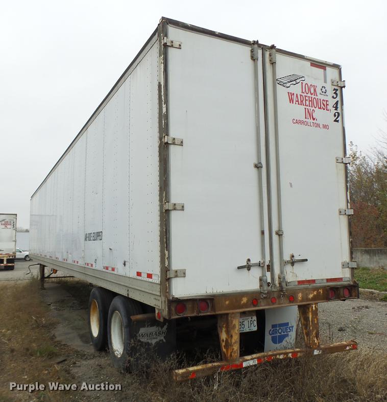image for item DB9955 1998 Pines dry van trailer