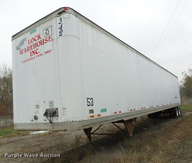 image for item DB9955 1998 Pines dry van trailer