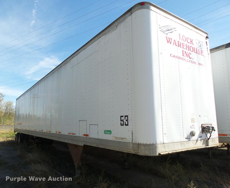 image for item DB9955 1998 Pines dry van trailer