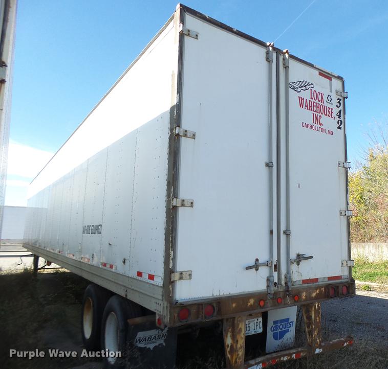 image for item DB9955 1998 Pines dry van trailer