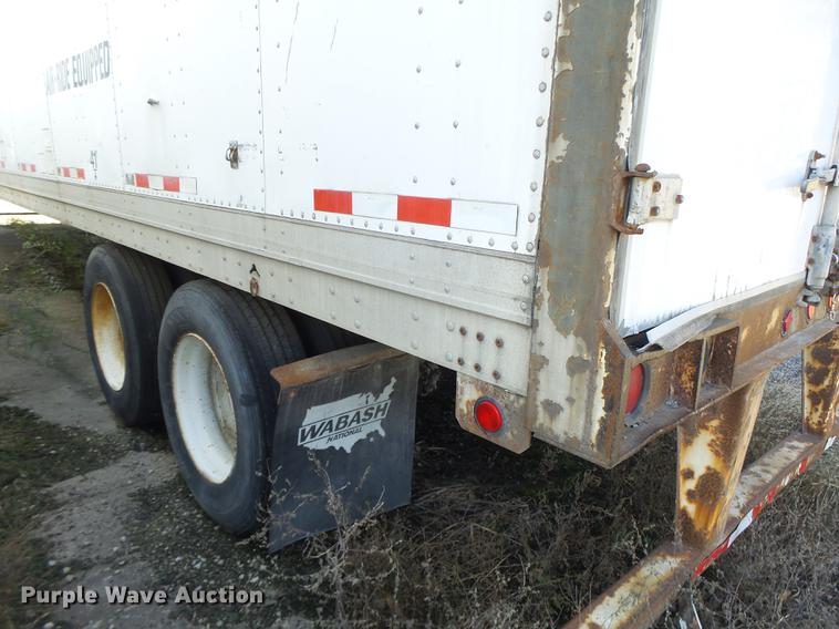 image for item DB9955 1998 Pines dry van trailer