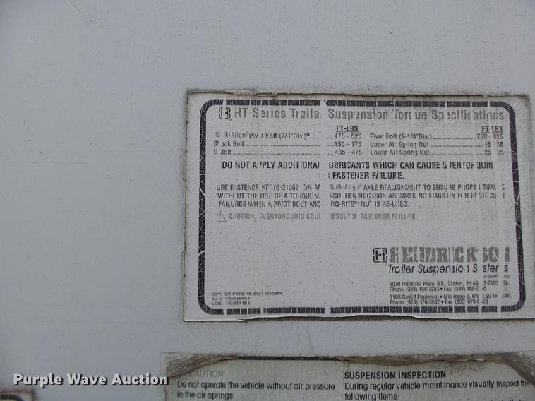 image for item DB9955 1998 Pines dry van trailer