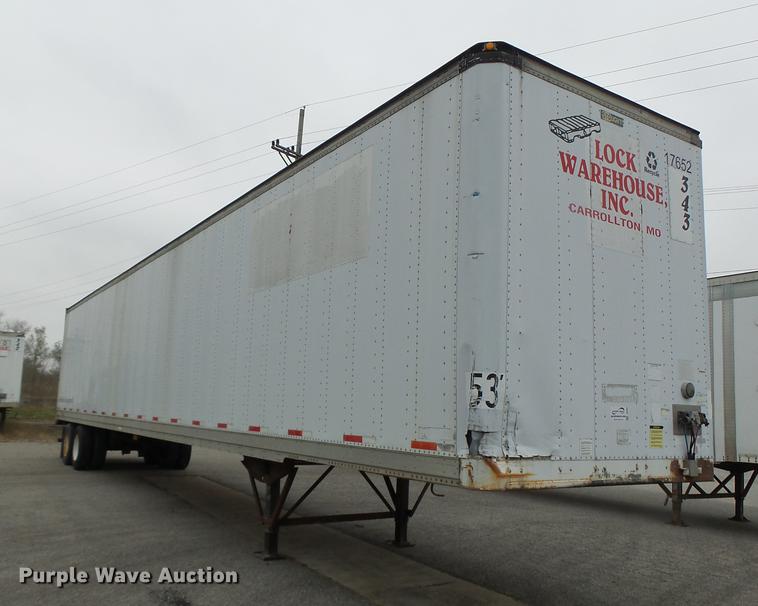 image for item DB9956 1998 Stoughton dry van trailer