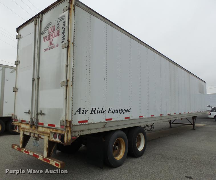 image for item DB9956 1998 Stoughton dry van trailer