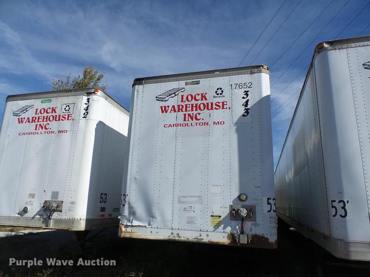 image for item DB9956 1998 Stoughton dry van trailer