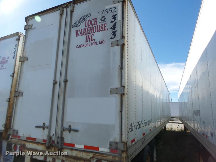 image for item DB9956 1998 Stoughton dry van trailer