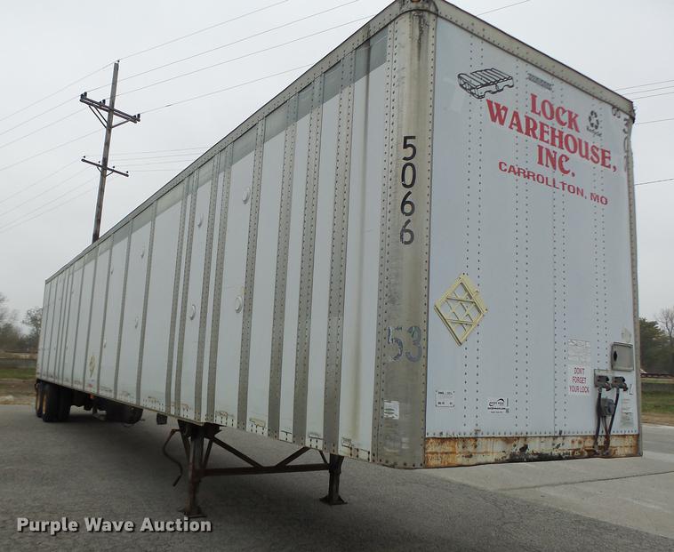 image for item DB9958 1995 Wabash dry van trailer