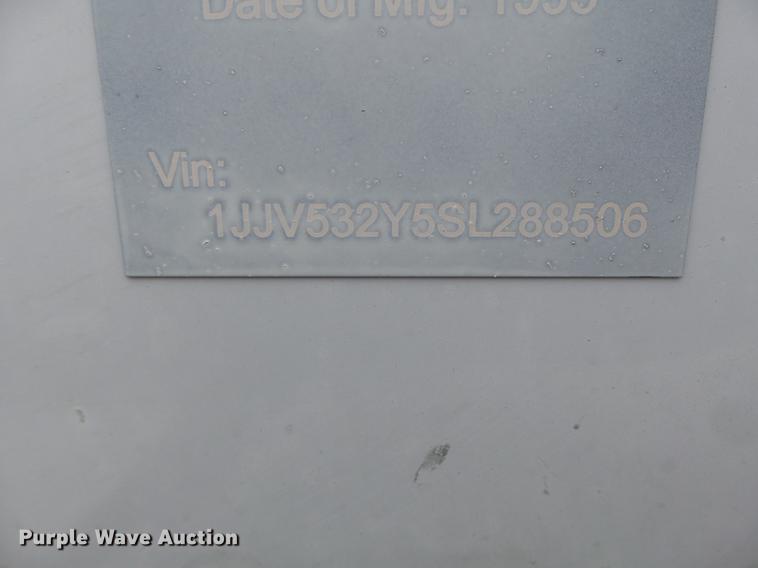 image for item DB9958 1995 Wabash dry van trailer