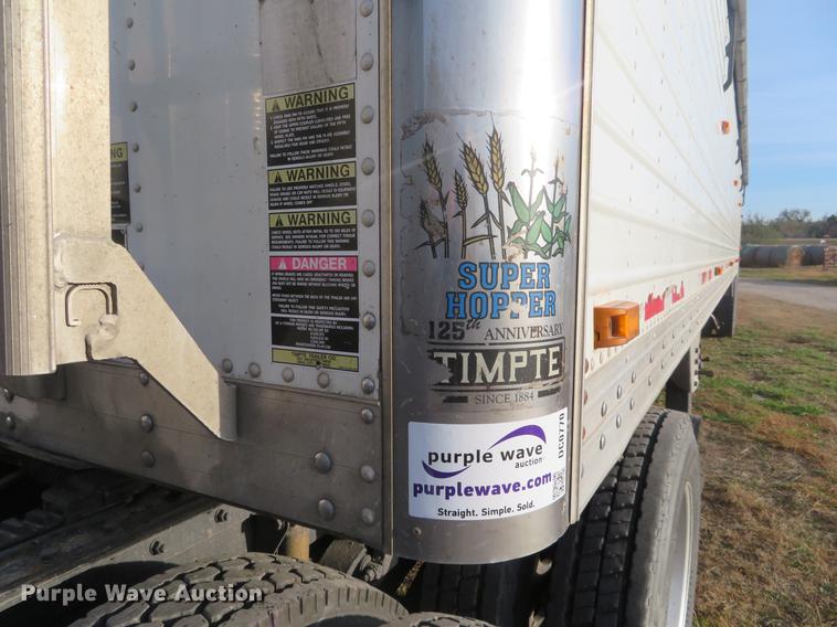image for item DC0770 2010 Timpte Super Hopper double hopper grain trailer