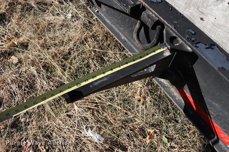 image for item ED9646 1996 Transcraft lowboy equipment trailer