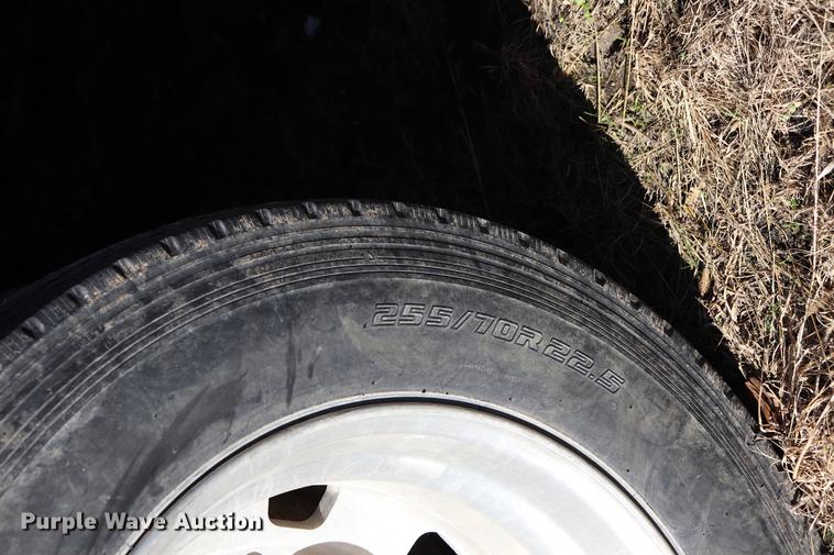 image for item ED9646 1996 Transcraft lowboy equipment trailer