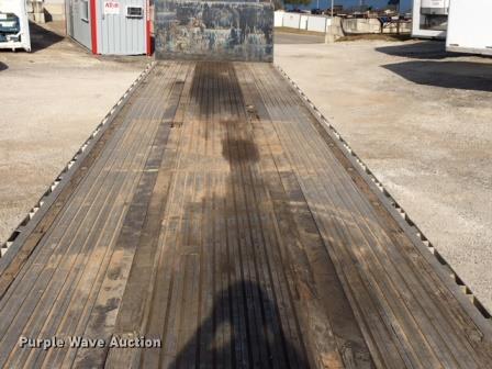 image for item G1646 1997 Transcraft flatbed trailer