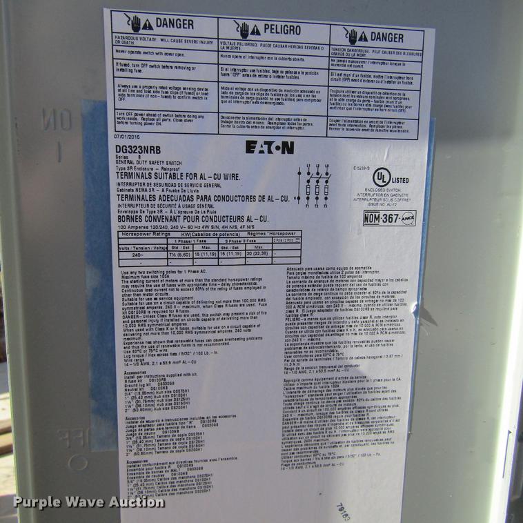 image for item AZ9389 Eaton V30E061 phase converter