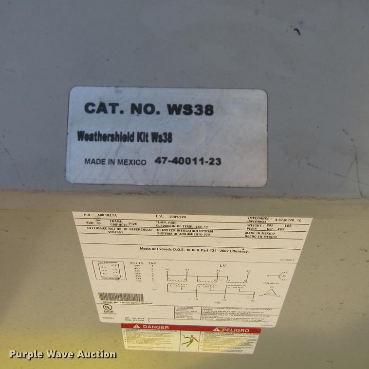 image for item AZ9389 Eaton V30E061 phase converter